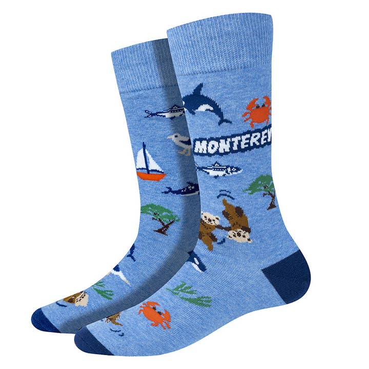Monterey Bestemming Sokken voor wholesale door Sock Harbor / Bigfoot Sock Co.