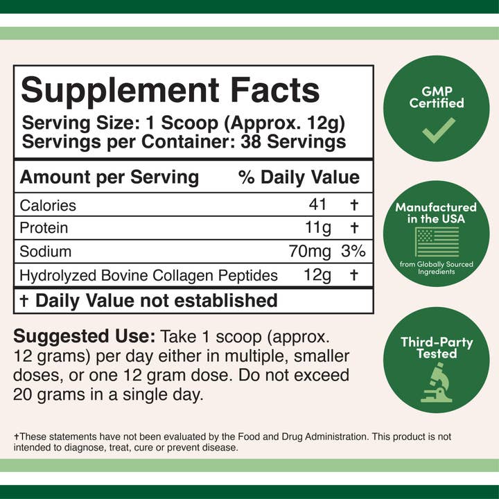 Double Wood Supplements - Wholesale Protein/Superfood Powder - Collagen Peptides