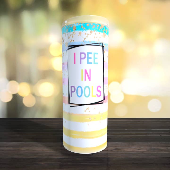I pee in pools Tumbler for wholesale by Antisocial Designs