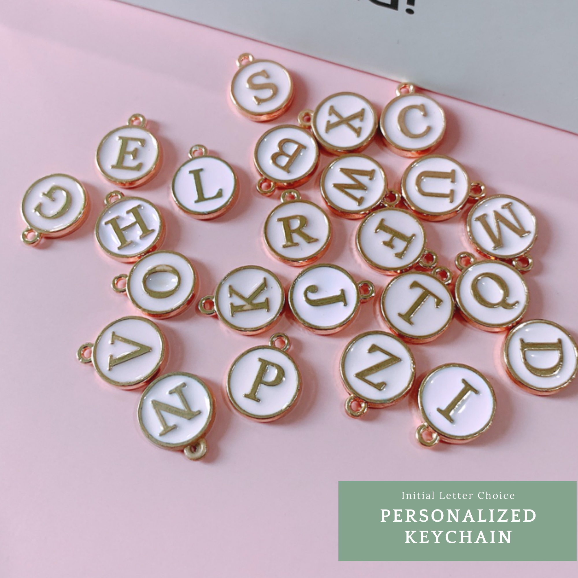 DrifWoo – Großhandel Schlüsselanhänger – Damen – Süßes, florales Initialmotiv, Schlüsselanhänger für AirPods, Zubehör für Mädchen2