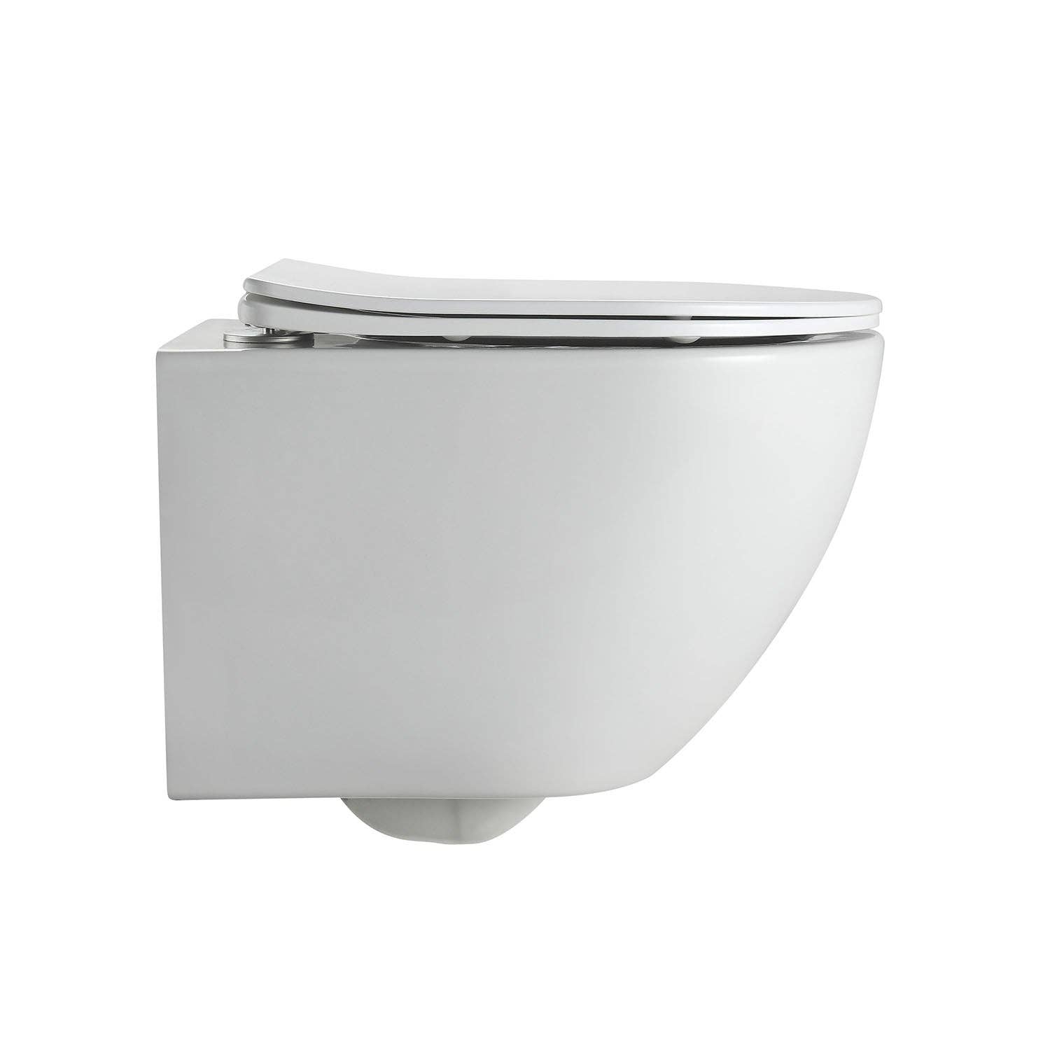 Stilform Handels GmbH - Vente Ensemble d'accessoires pour salle de bain - Toilettes suspendues sans rebord Soho 3.0 blanc brillant avec chasse Whirlflush Tornado et siège super fin20