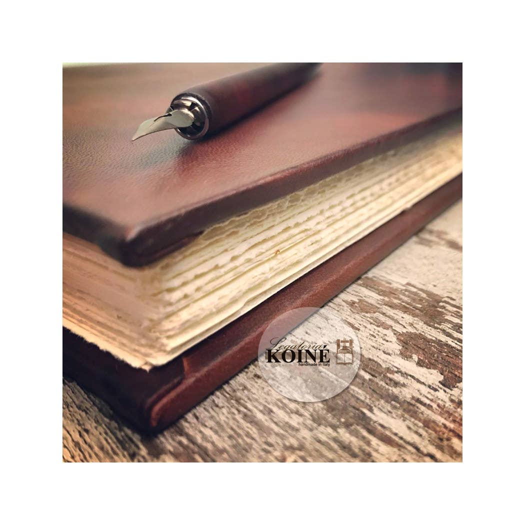Legatoria Koiné – Engroshandel Dagbog – Antik notesbog i læder6