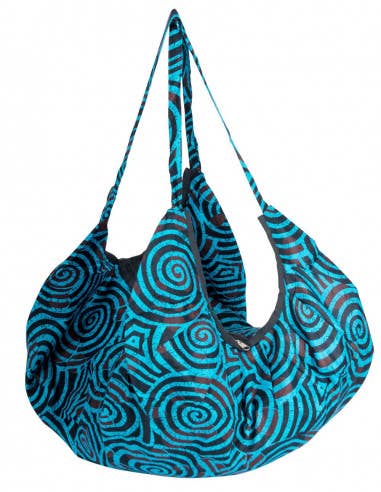 Kimago Look – Großhandel Schultertasche – Damen – Große Baumwoll-Schultertasche mit verschiedenen Aufdrucken2