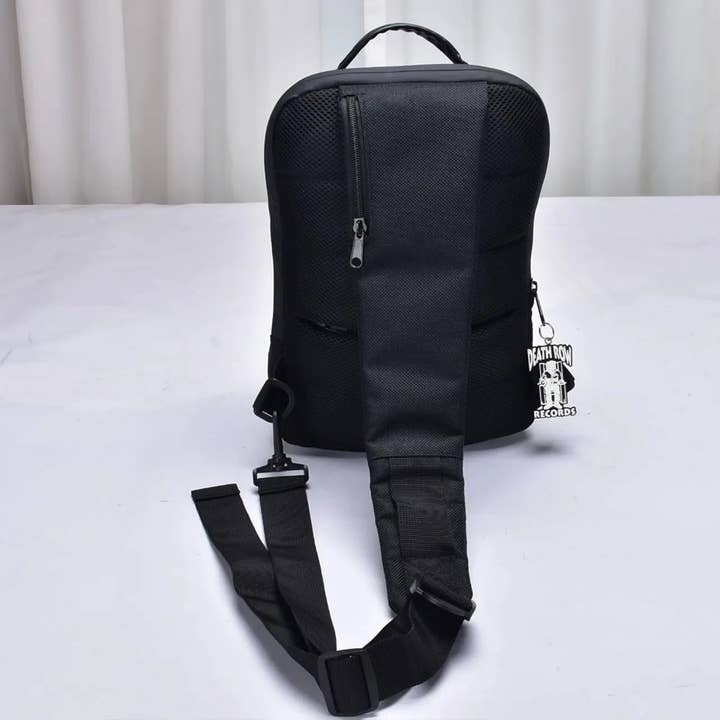 Natural Feelz - Wholesale Backpack - Unisex - Death Row Records - Smell Proof Shoulder Bag - Black3