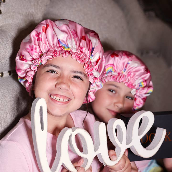 Nochka - Wholesale Bonnet - Baby -  Pure Mulberry Silk Bonnet for Kids – Reversible & Durable2