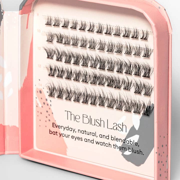 Silly George - Wholesale False/Fake Eyelashes - Pop-On Lashes - Blush Black1