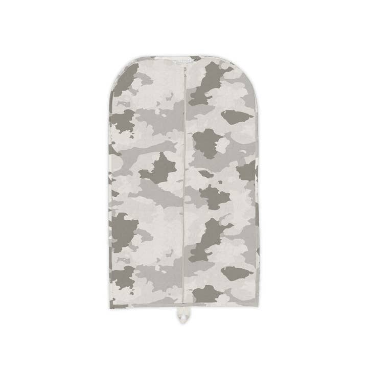 Cheyenne Camo Grey Garment Bag for wholesale by Ida Mae Home