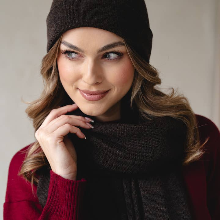 Ander - Wholesale Beanie – Women's - 100% Merino wool NAOMI classic beanie TOP SELLER24