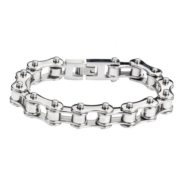 SK1123 All Stainless Wide Original Design Unisex Stainless for wholesale by Heavy Metal Jewelry