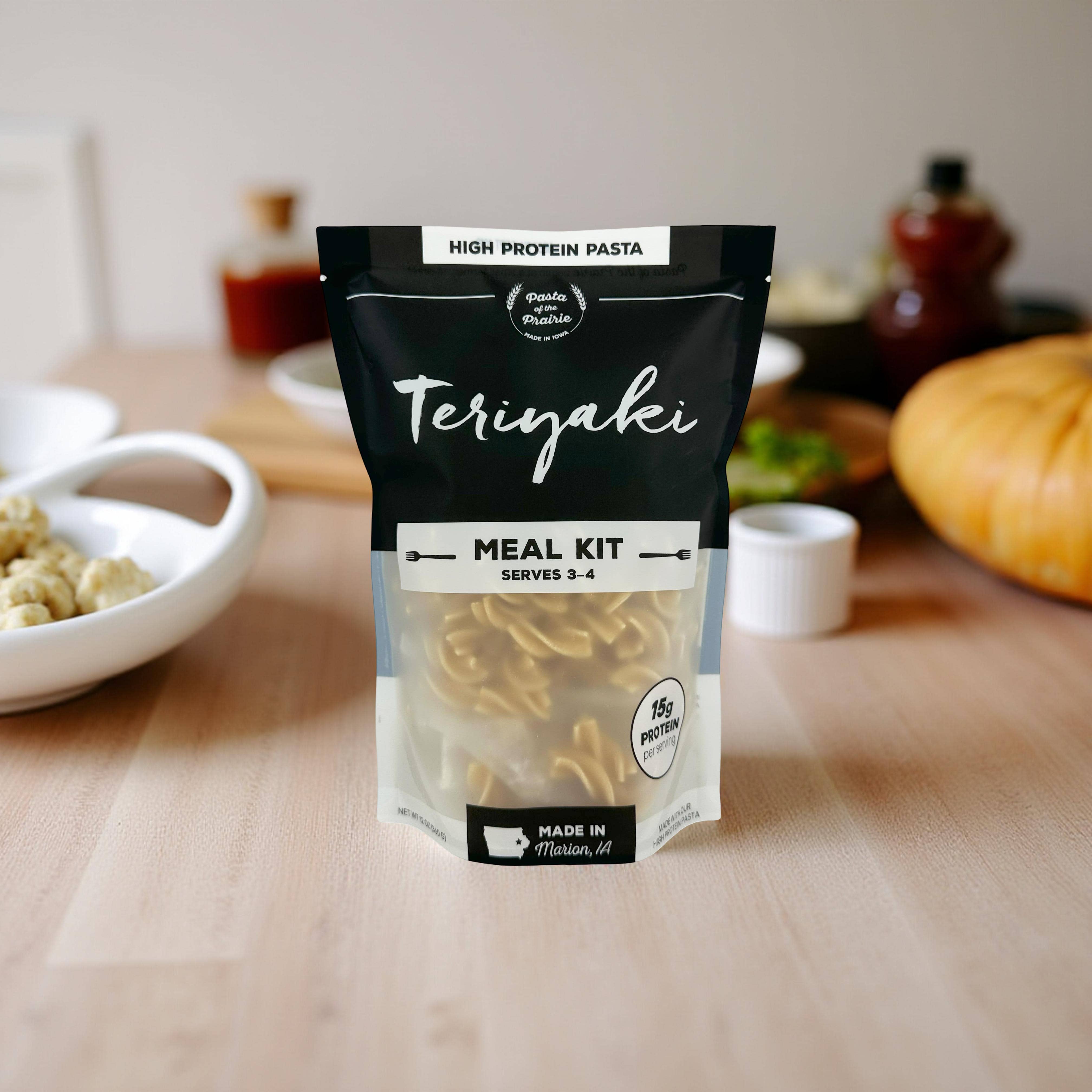 Pasta of the Prairie - Wholesale Pasta - Teriyaki Meal Kit with High Protein Pasta2
