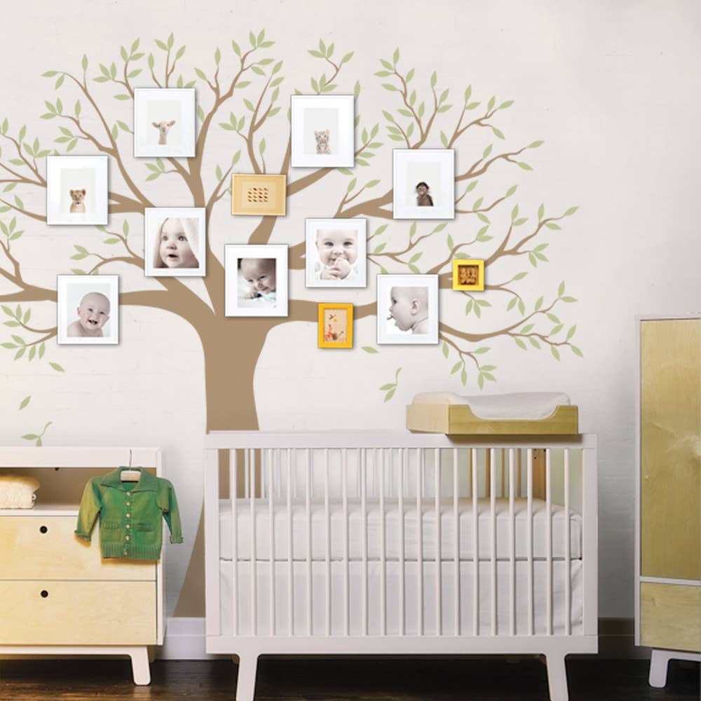 Simple Shapes - Wholesale Wall Decal/Stickers - Family Tree Decal - Two Colors - Wall Decals1