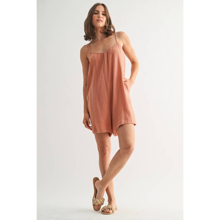 FUN2FUN - Wholesale Jumpsuit - Women's - SOLID ROMPER