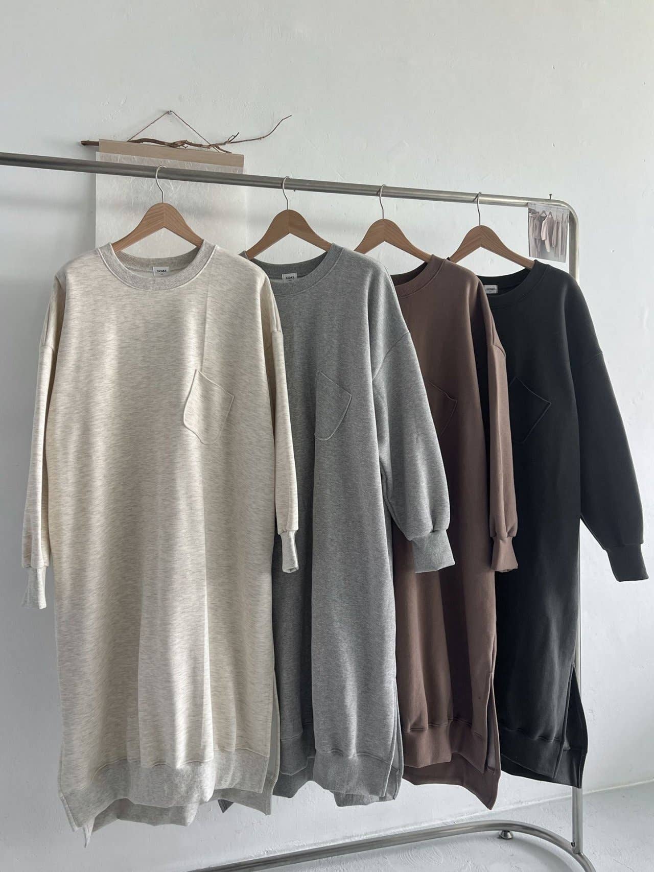 Little Light - Wholesale Dress - Women's - Cozy Long Fleece Ops — Made in Korea19