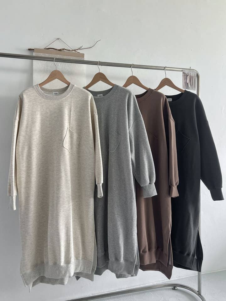 Little Light - Wholesale Dress - Women's - Cozy Long Fleece Ops — Made in Korea19