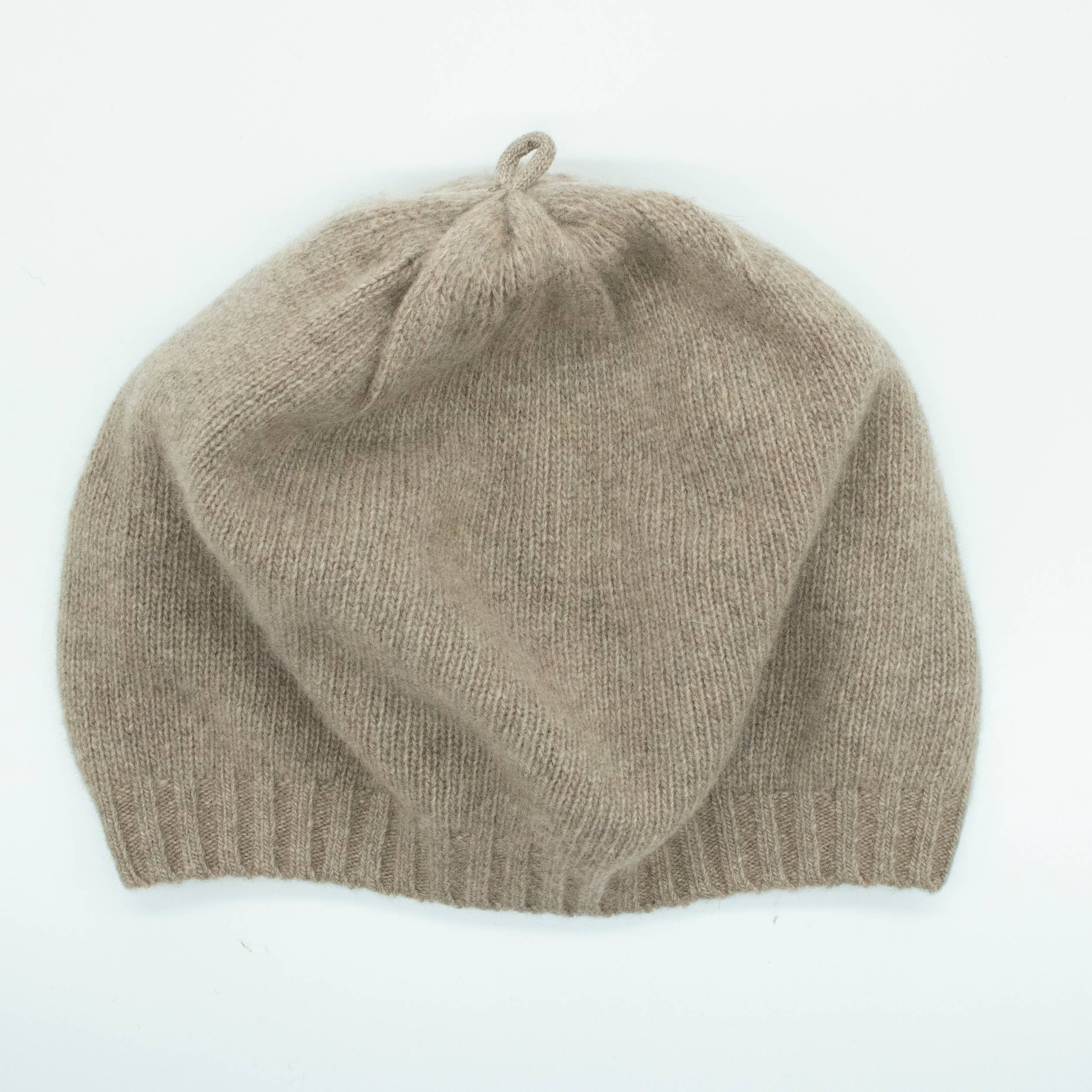 Portolano – wholesale Beret – Women's – CASHMERE BERET WITH LOOP0