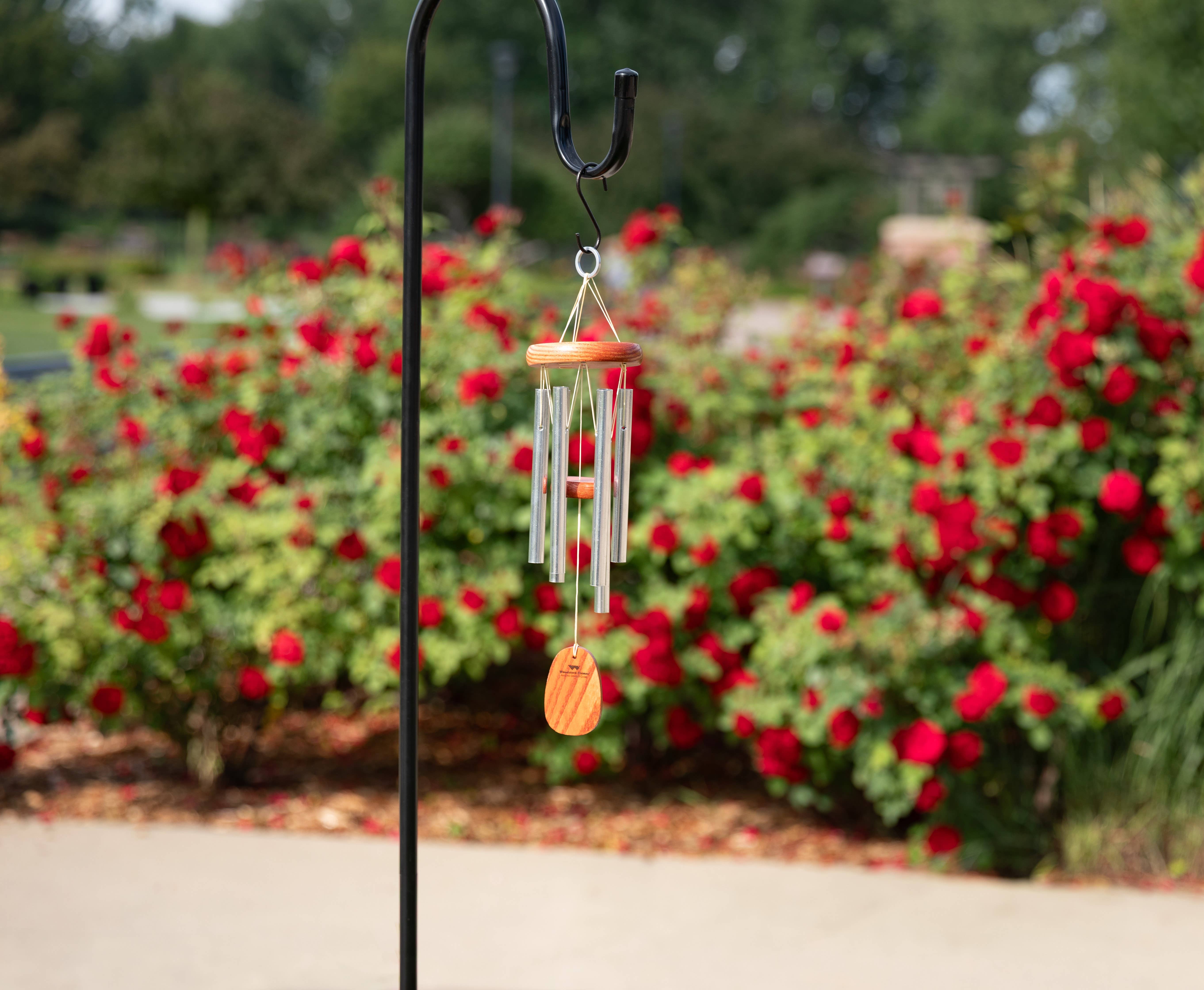 Woodstock Chimes - Wholesale Wind Chime - Amazing Grace® Chime - Small, Silver1