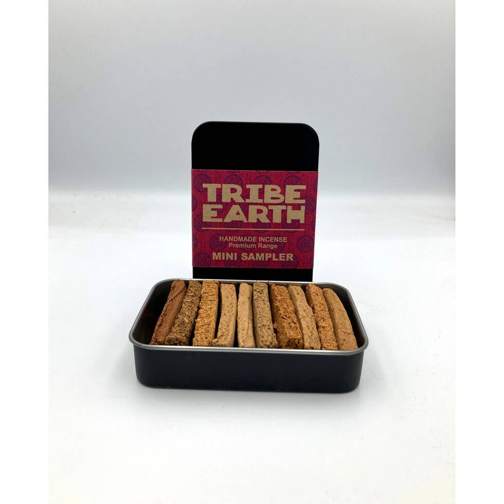 Tribe Earth Incense - Wholesale Incense - Mini Sampler Tin - Premium Range1