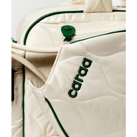 Caraa - Wholesale Sports Bag - Unisex - Tennis Quilted Duffel in Ivory9