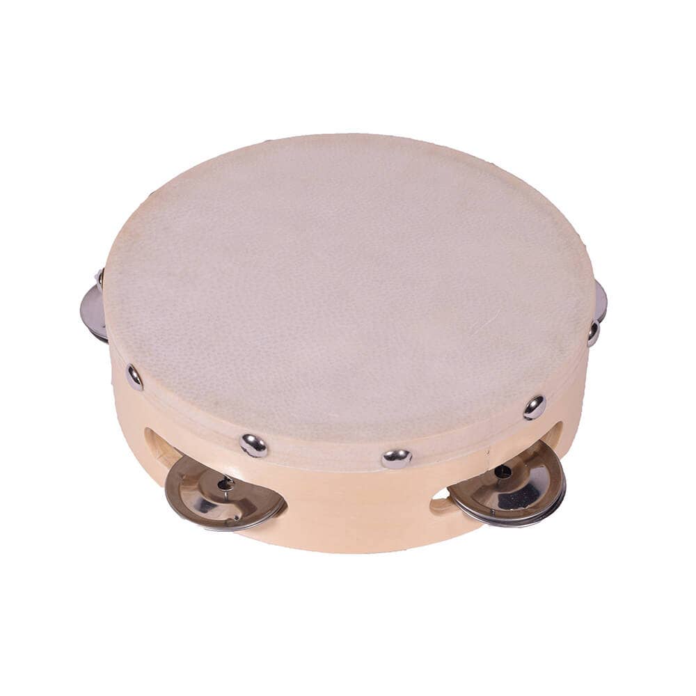 giftland - Wholesale Musical Instrument - Wooden Mini Tambourine 15cm0