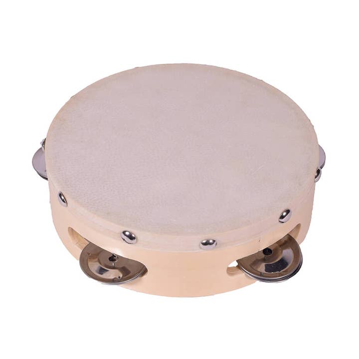 giftland - Wholesale Musical Instrument - Wooden Mini Tambourine 15cm0