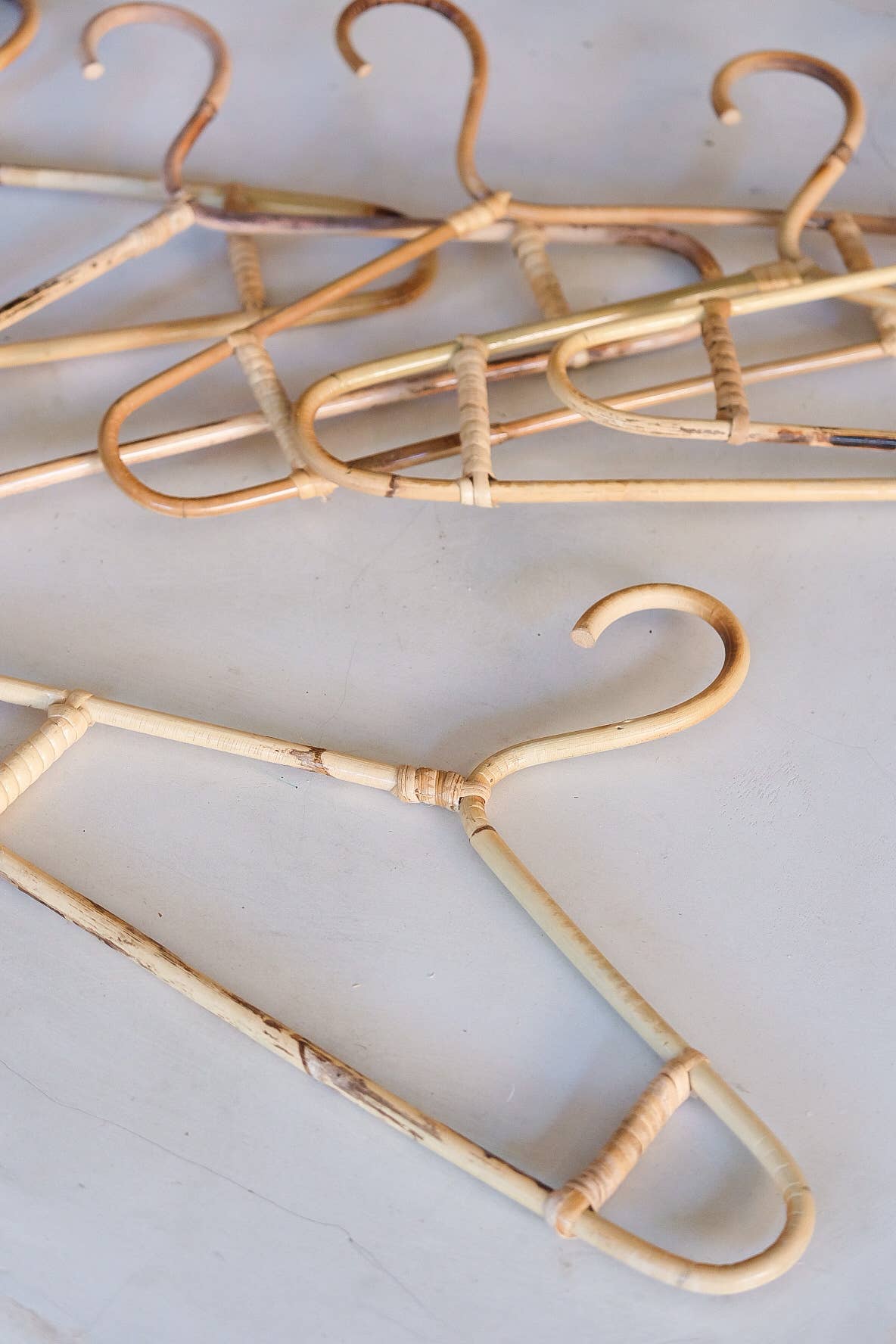 Moanna Collective - Wholesale Clothes Hangers - Rattan Hangers1