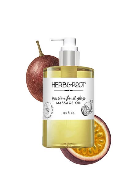 Passion Fruit Massage Oil for wholesale by Herb & Root