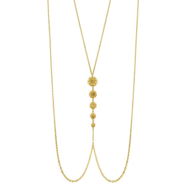 Body Chain Five Peyotes Nuivare pour la vente par Sophie Simone Designs