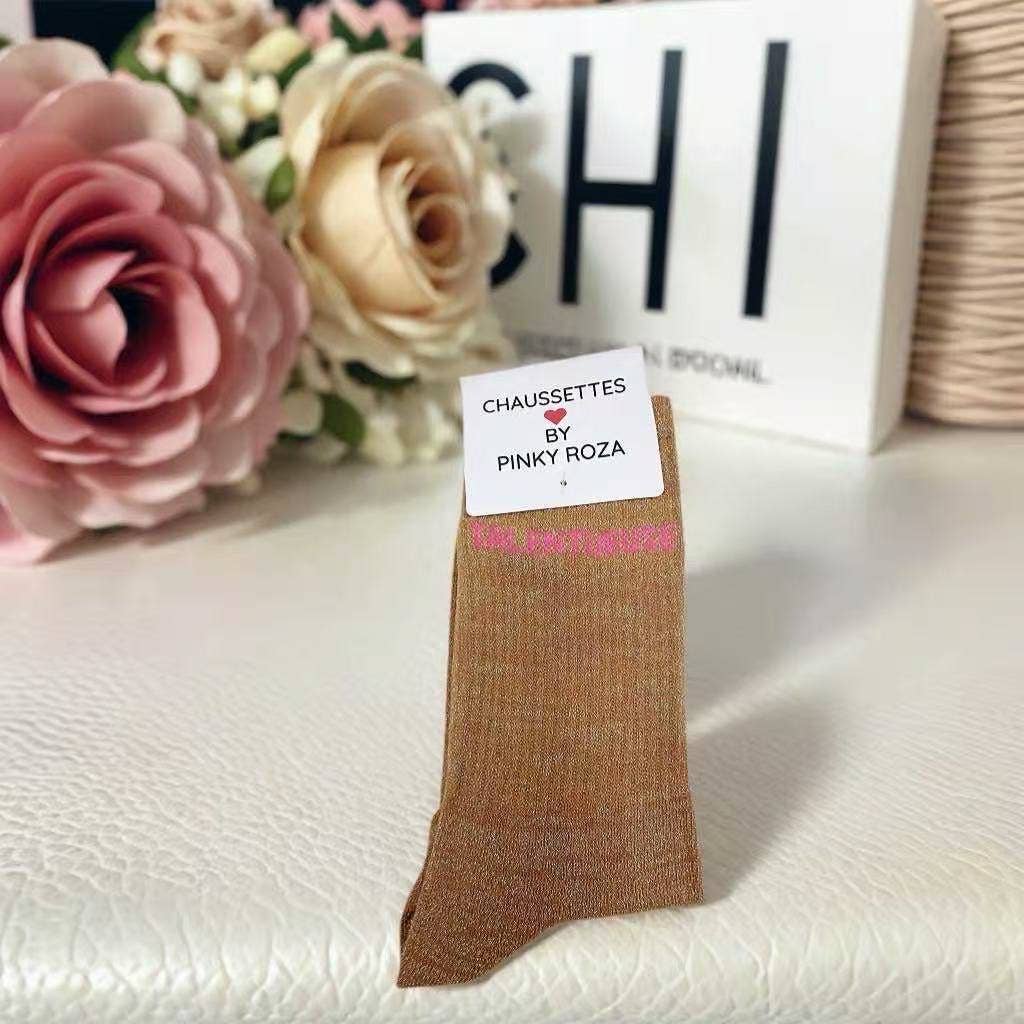 Anais - Wholesale Socks - Women's - high glitter sock45