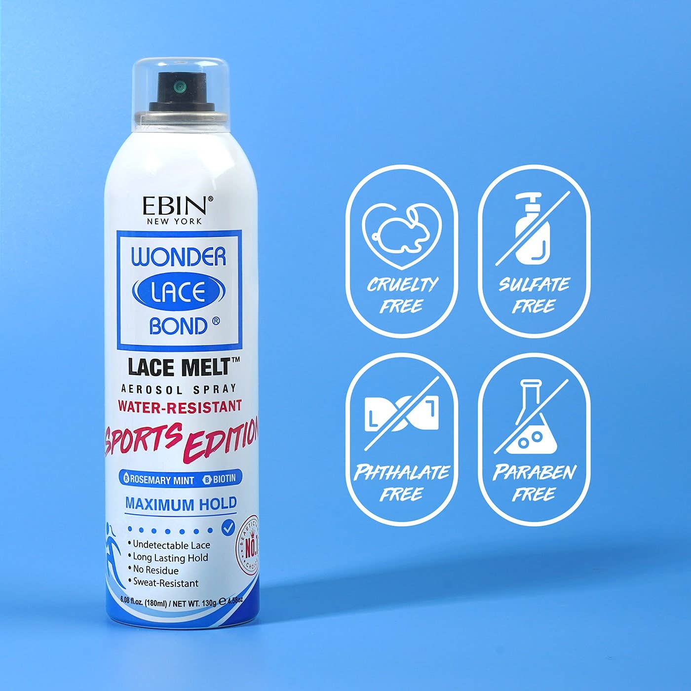 EBIN NEW YORK - Wholesale Hair Spray - Wonder Lace Bond Lace Melt Aerosol Spray Sports Edition4