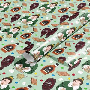 Gift Wrap Christmas Gift Holiday Gift Wrapping Paper Cute Chic Birthday  Funny Bacon Wrapzillaus 