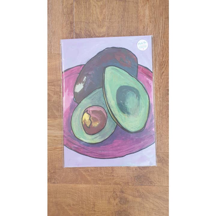 Plant Based Paintings - Wholesale Art Print - Avocado - Art Print2