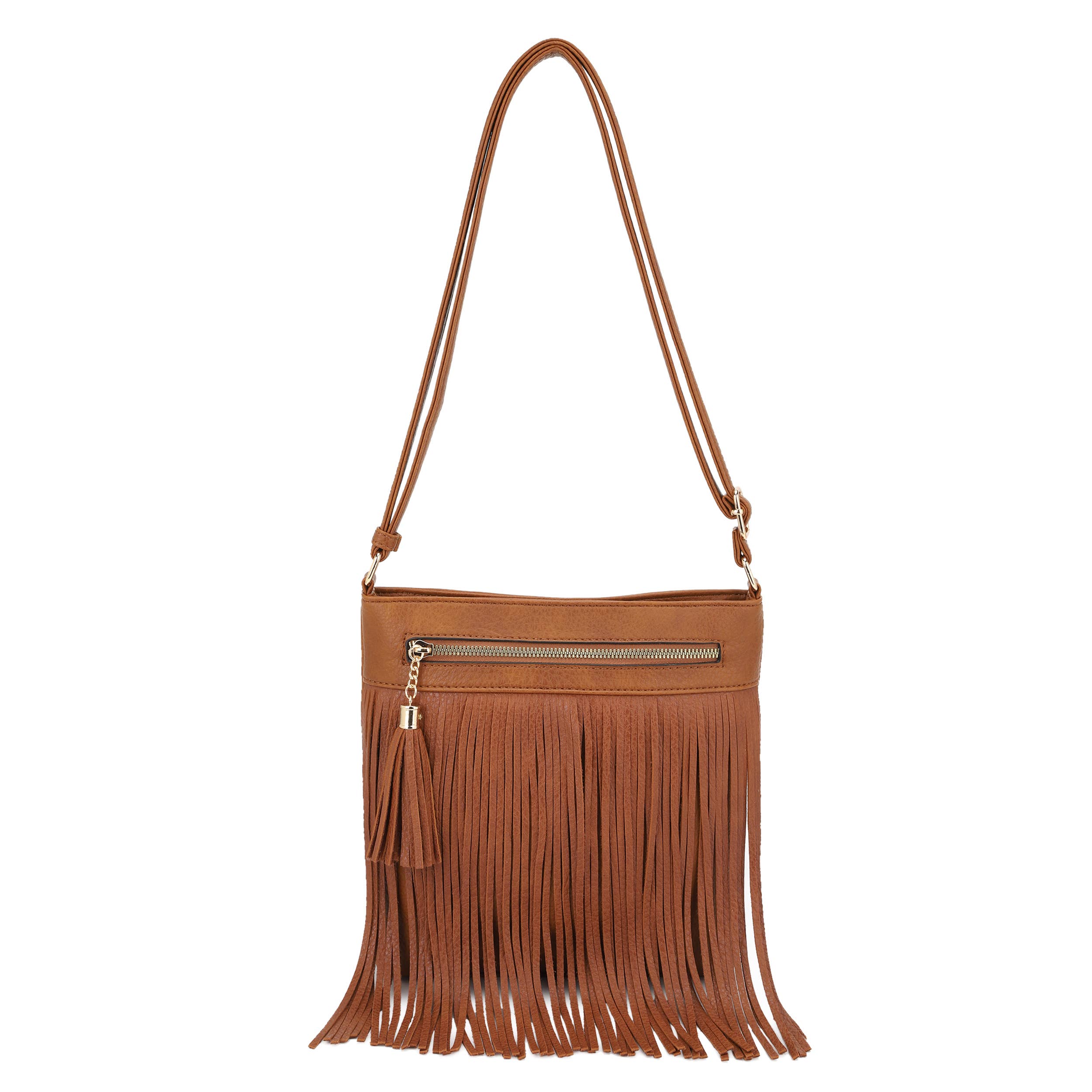 KAYLA+AVA - Wholesale Crossbodytas - Dames - Caroline Fringe Crossbody, schouder in West-Boheemse stijl4