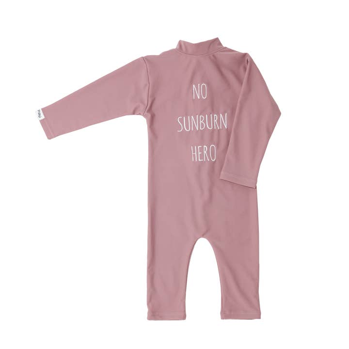 Macacão UV rosa bordado por atacado de uv-play