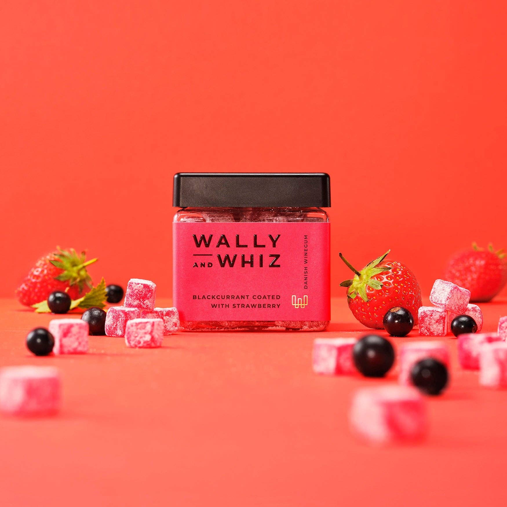 Wally and Whiz - Vente Bonbons gélifiés - Cassis à la fraise, 140g