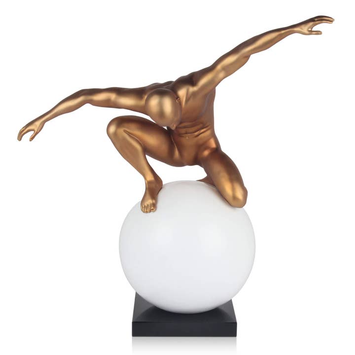 Skulptur aus Harz 'Große Dominanz' für den Großhandel von ADM Home Decoration