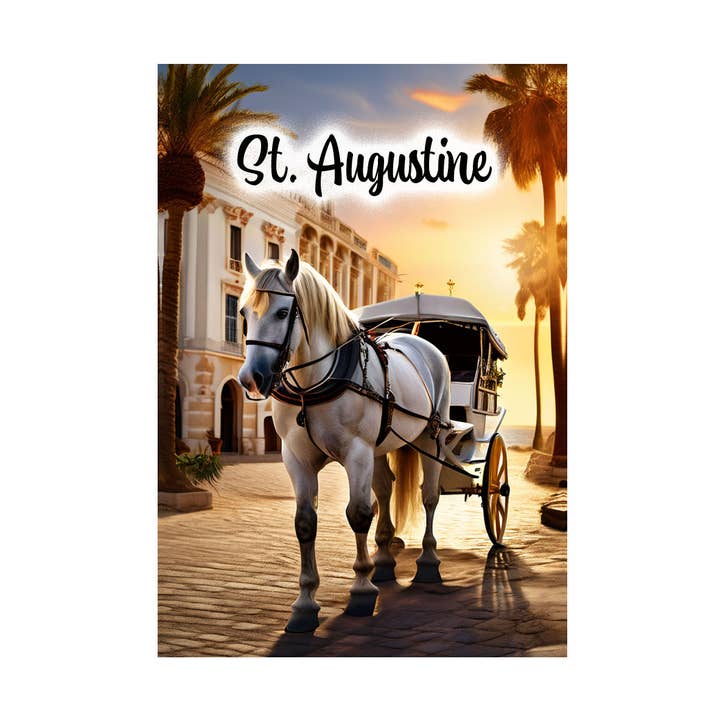 Cheval de Saint-Augustin pour la vente par Fun Fridge Magnets