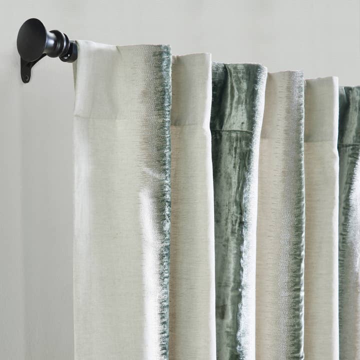 Royalty Linen Embroidery Curtain, Surfspa for wholesale on Faire1