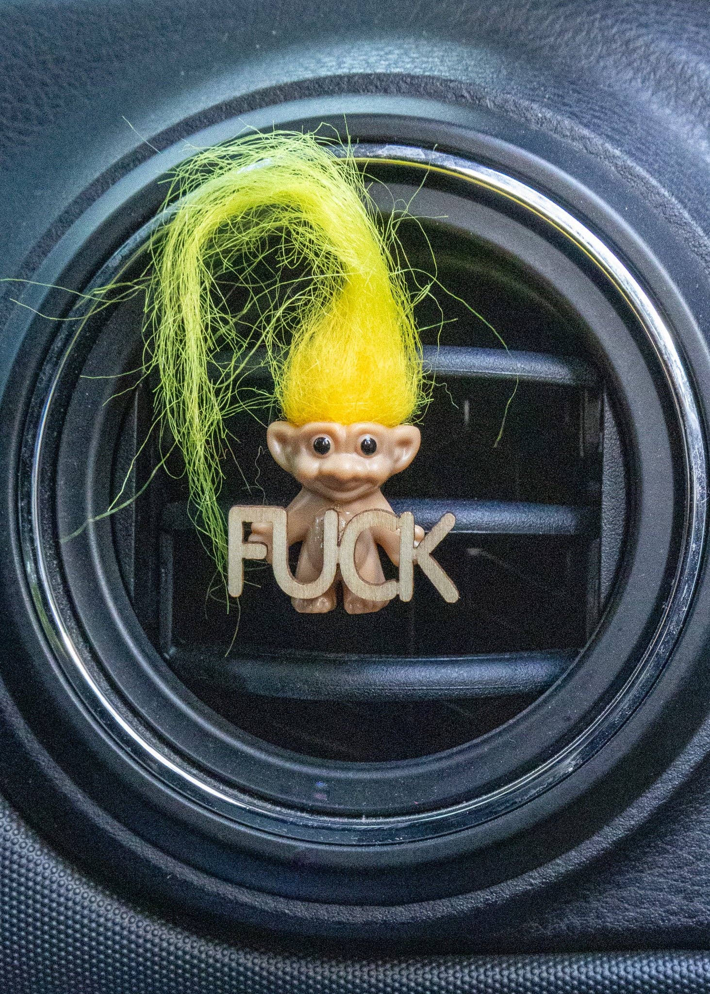 Enchanted Soul - Wholesale Car Decorative Charm - Unisex - Troll Doll Fuck Car Vent Clip0
