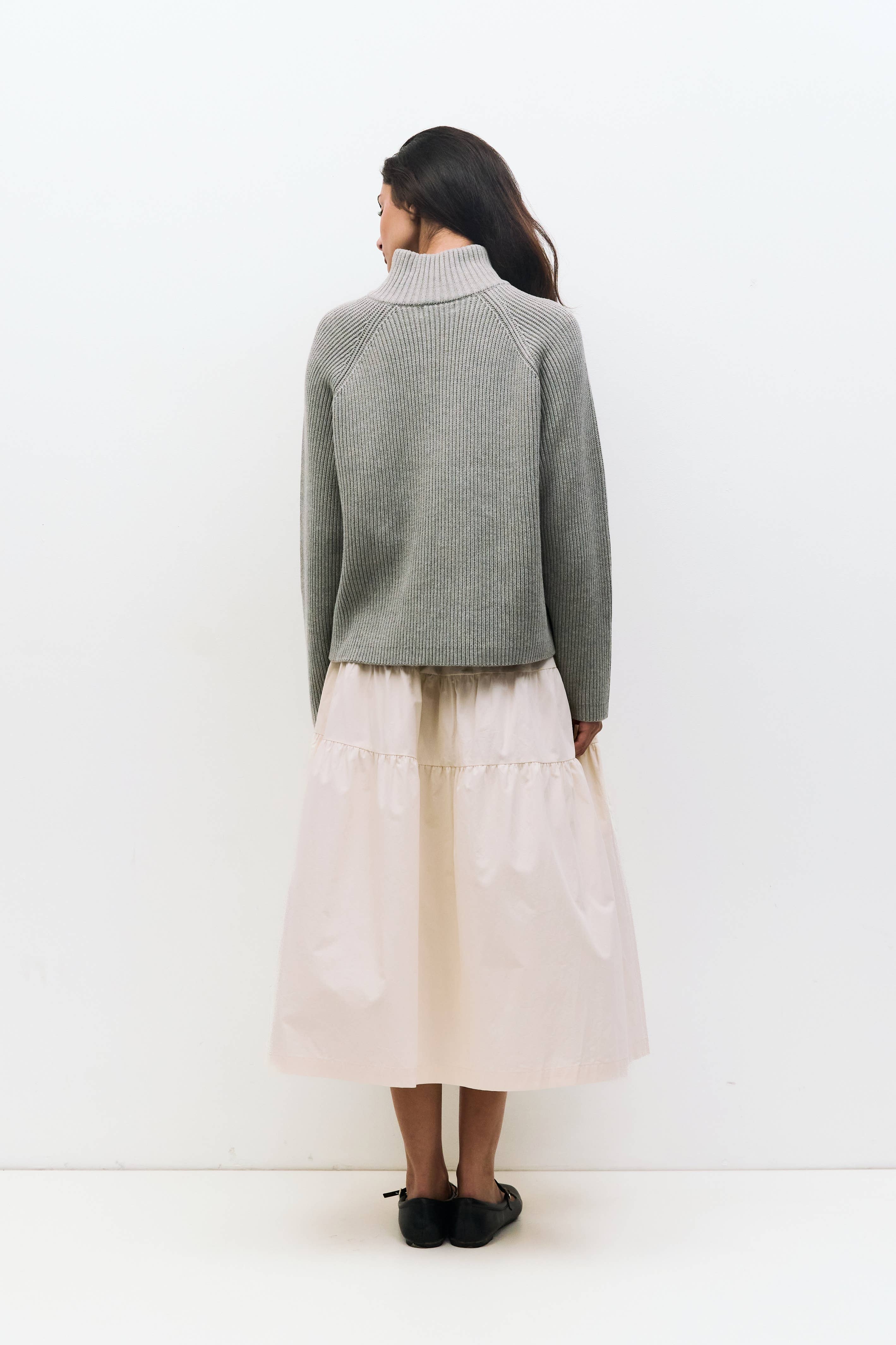 MOD REF - Wholesale Knit Sweater - Women's - The Jules Sweater | Half-Zip Chunky Sweater7