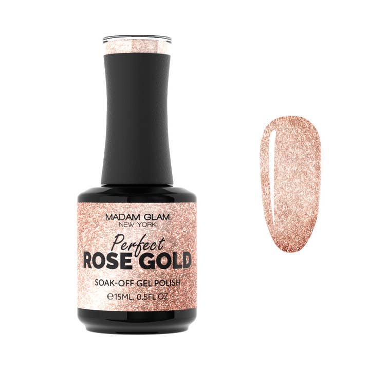 Perfektes Roségold, Gelpolitur für den Großhandel von Madam Glam