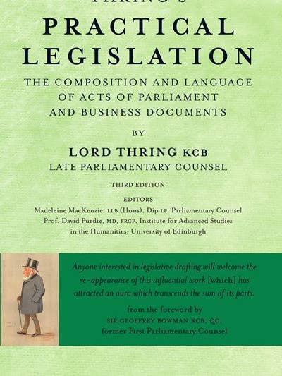 La legislazione pratica di Thring di Henry Thring per la vendita all'ingrosso da parte di Luath Press Ltd