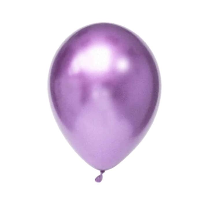 Metalliska ballonger (10pk) - Lila för wholesale av Peacock Supplies