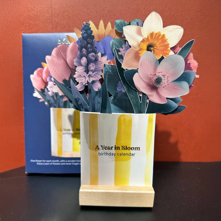 Botanical Birthday & Anniversary Calendar – A Year of Flower for wholesale by Botanopia USA - gifts , decor and cards for plant lovers