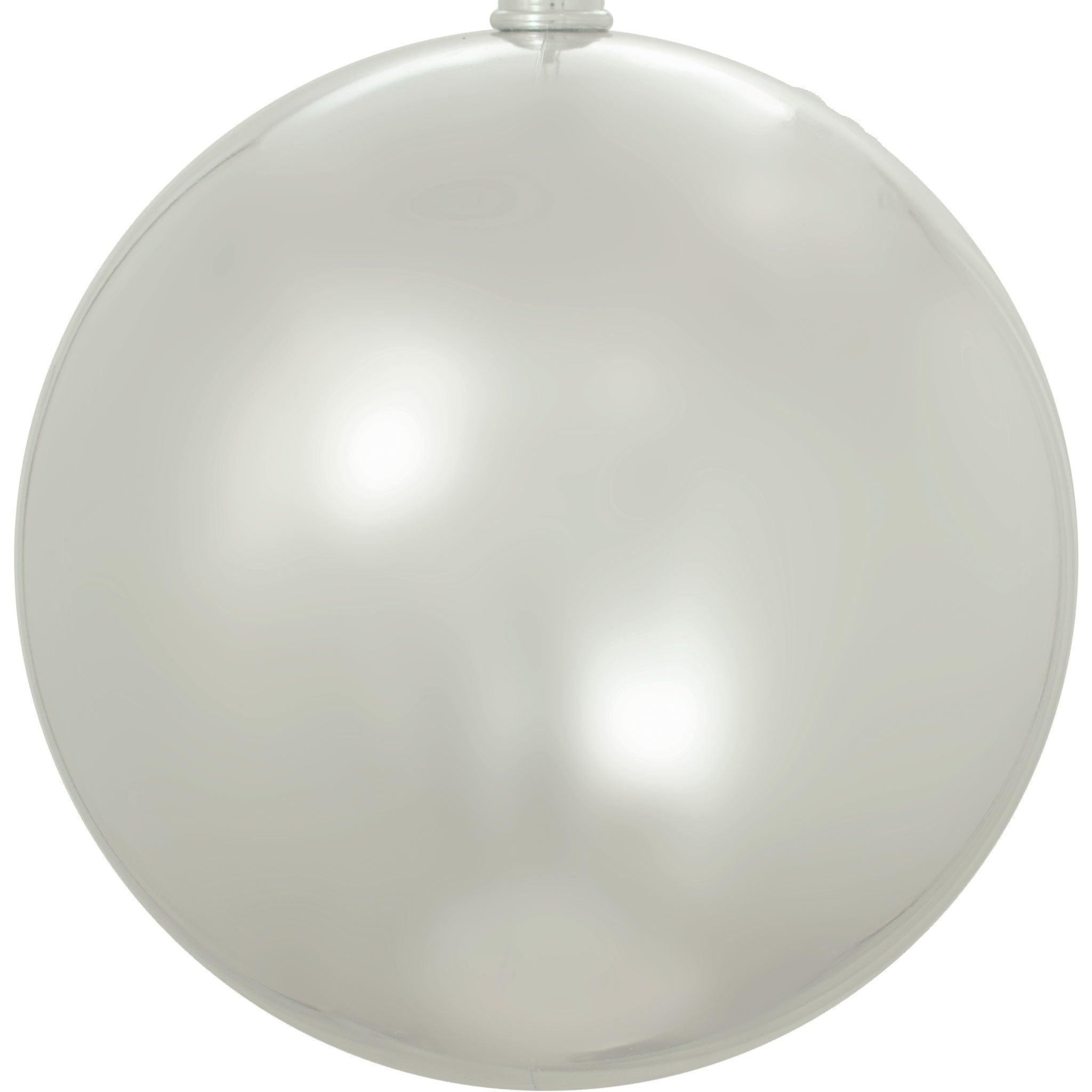Lee Display - Wholesale Ornament Set - Shiny Silver Ball Ornaments10