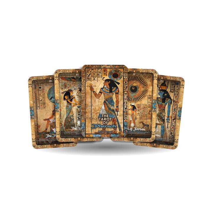 Tarot of Pharaoh - 22 Major Arcana - Divine Mysteries for wholesale by IBIZA TAROT