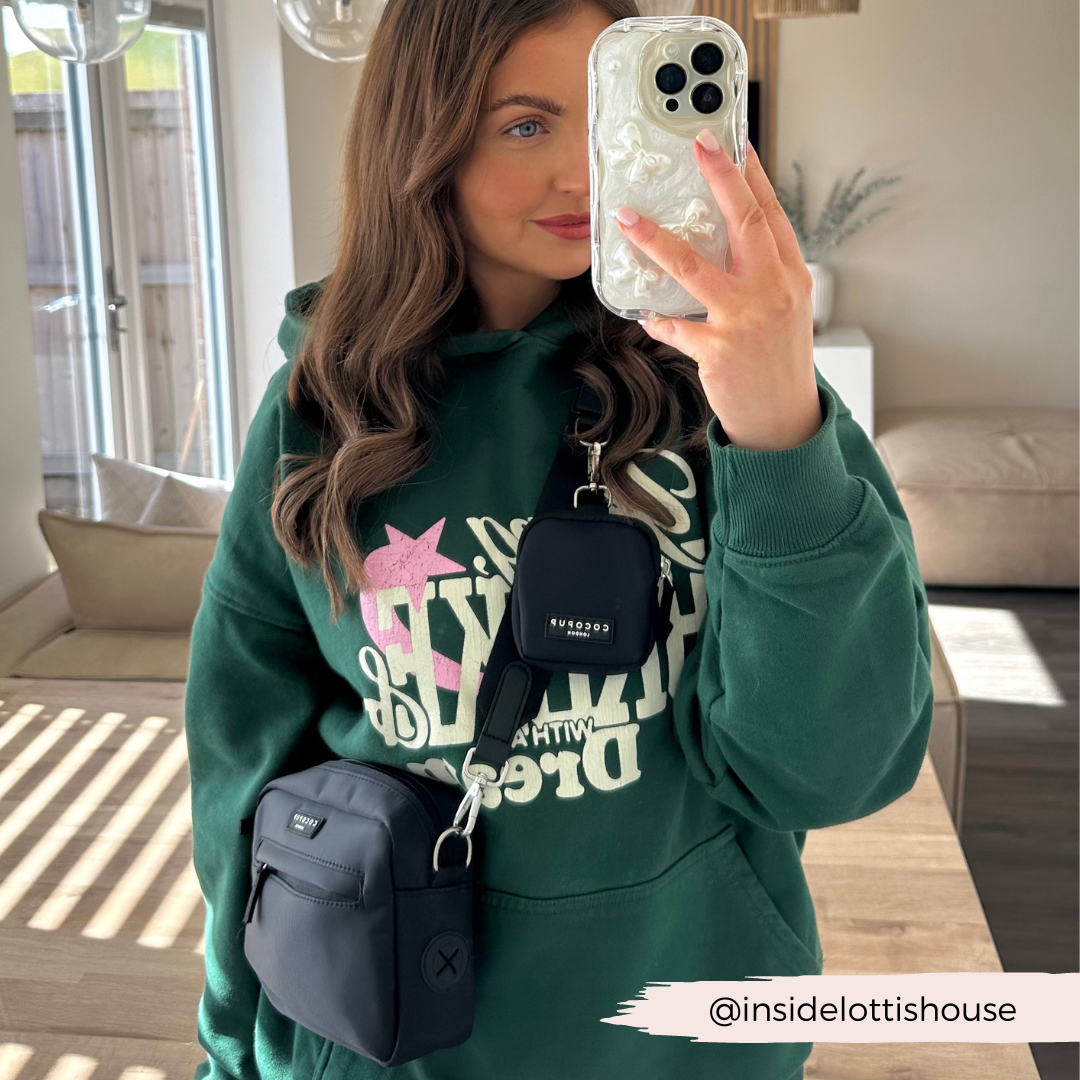 Cocopup London - Vendita all'ingrosso Cinghia per borsa - Unisex - Tracolla per borsa - Nero semplice6