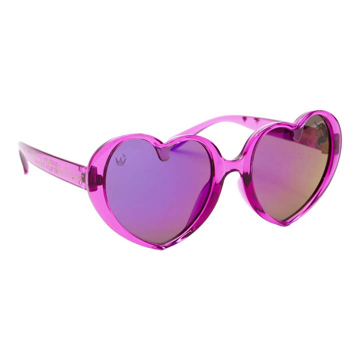 Kids Arkaid Afro Unicorn Purple Heart Frame for wholesale by H2W dba Sun-Staches