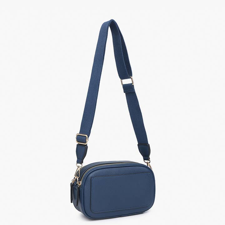 Jen & Co. - Wholesale Crossbody Bag - Women's - M2531 Sky Dual Zip Crossbody w/ Slip Pocket