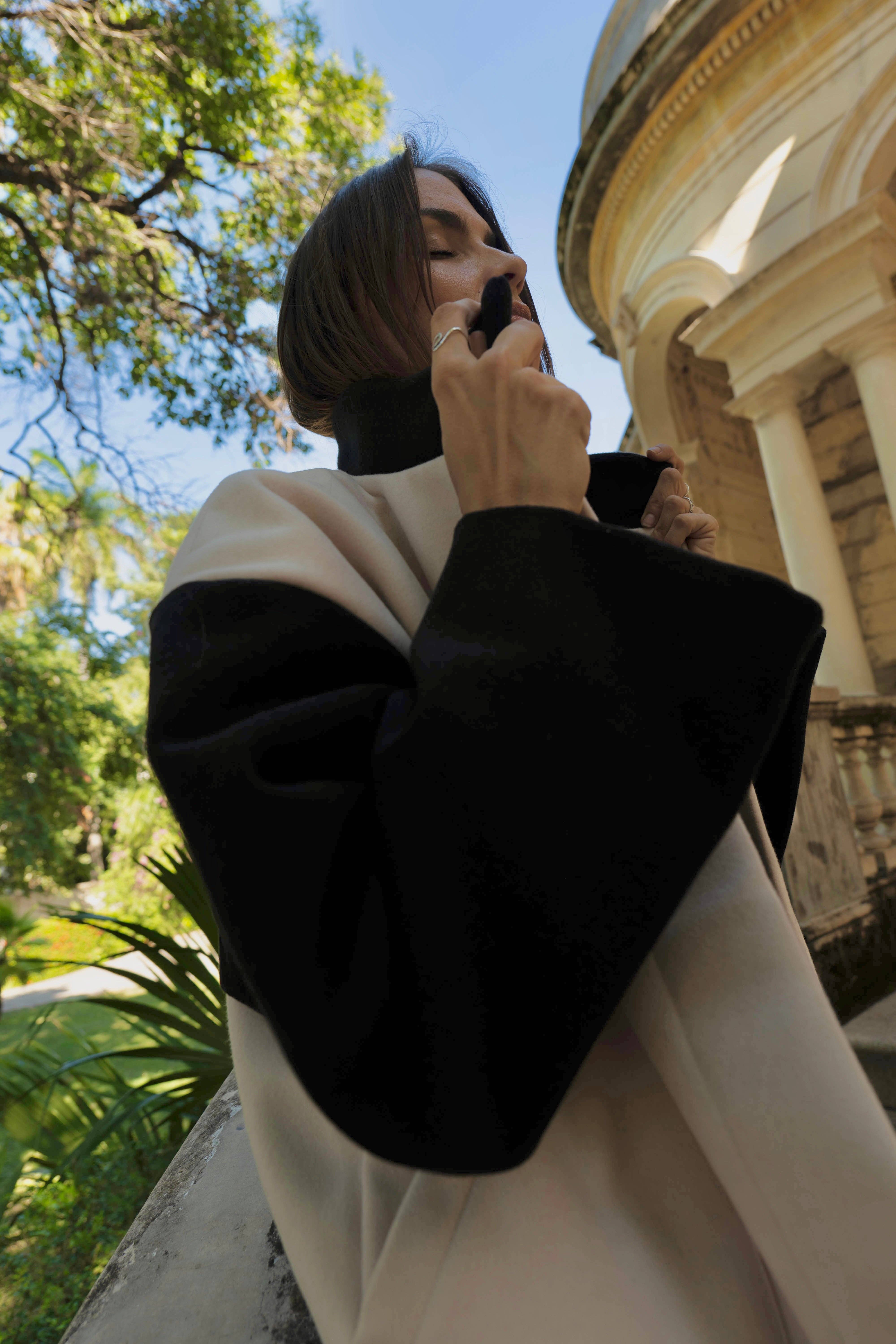 MAS Montreal - Vente Manteau – femme - MANTEAU BABYLON AMANDE ET POIVRE3