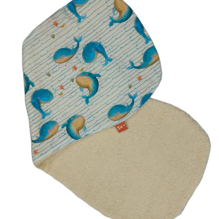 Salvietta per allattamento Whale per la vendita all'ingrosso da parte di Sin + Underwear